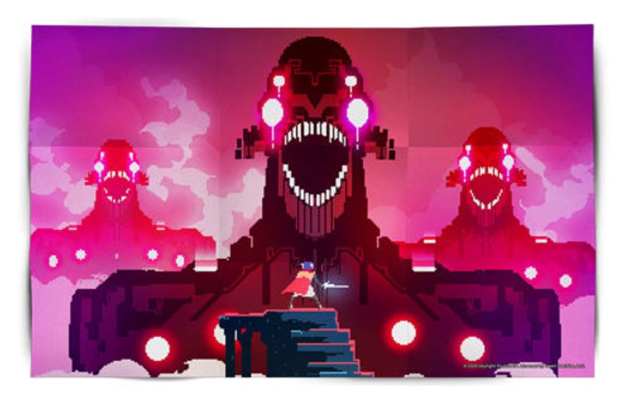 Poster Hyper Light Drifter per Nintendo Switch.  Edizione speciale con set da collezione in Abylight Shop