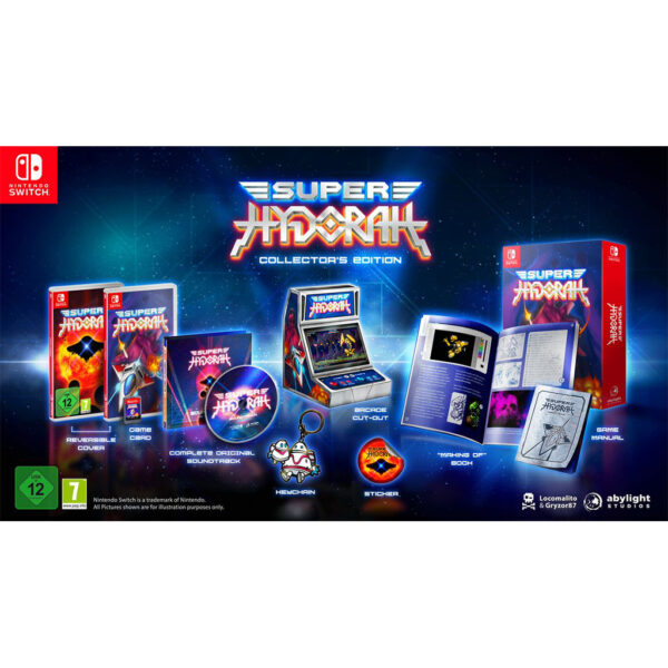 ▷ Super Hydorah - Edición Coleccionista para Nintendo Switch | Abylight Shop | Tienda de Productos de Abylight Studios.