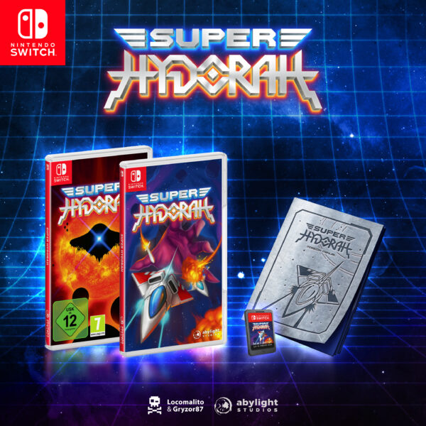 ▷ Super Hydorah para Nintendo Switch - Edición Estándar | Abylight Shop | Tienda de Productos de Abylight Studios.