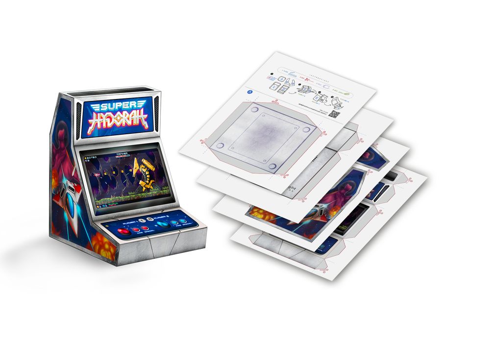 ▷ Super Hydorah - Edición Coleccionista para Nintendo Switch | Abylight Shop | Tienda de Productos de Abylight Studios.